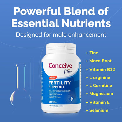 CONCEIVE PLUS Fertility Support for Men – 60 Capsules