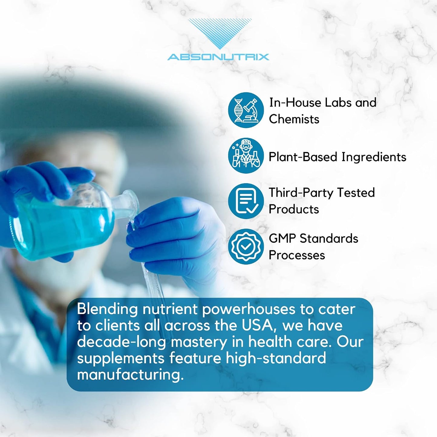 Absonutrix Myo Inositol & D-Chiro Inositol Blend 590 mg Liquid Drops, 118 ml (200 Servings) - görsel 6
