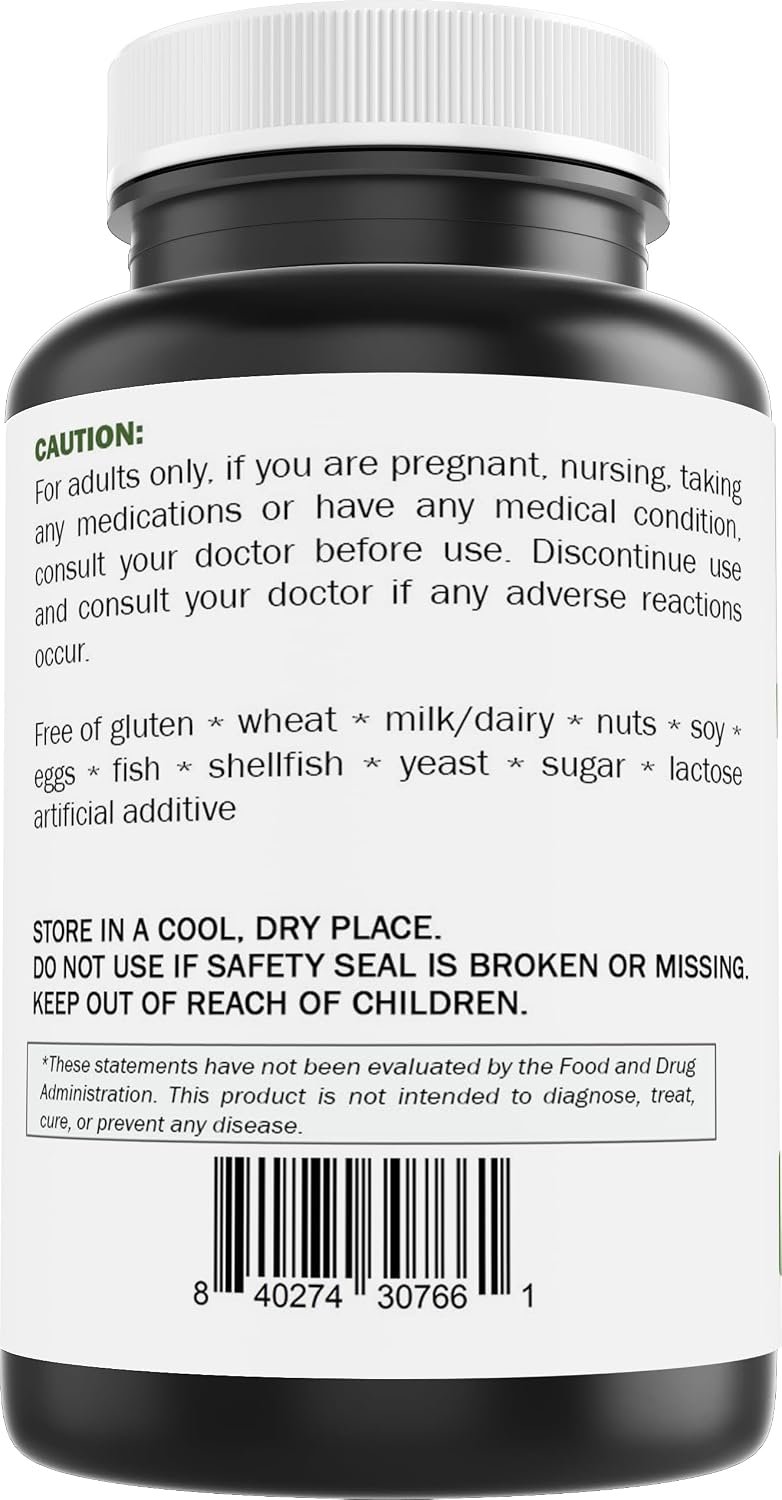 Brieofood Vitamin B-12 (Methylcobalamin) 6000 mcg, 240 Tablets - Non-GMO, Gluten-free - görsel 5