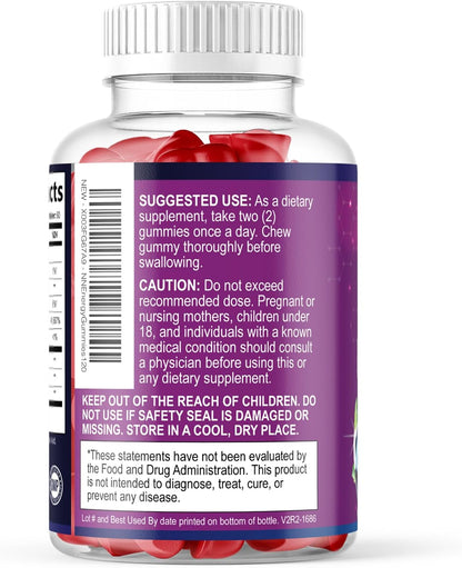 Nature's Nutrition Energy Gummies - Vitamin – Berry flavour chewable gummies – Image 8