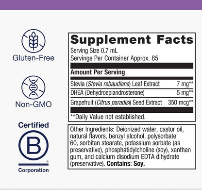 Metagenics BioSom - Liposomal DHEA with Grapefruit & Stevia - 85 Servings