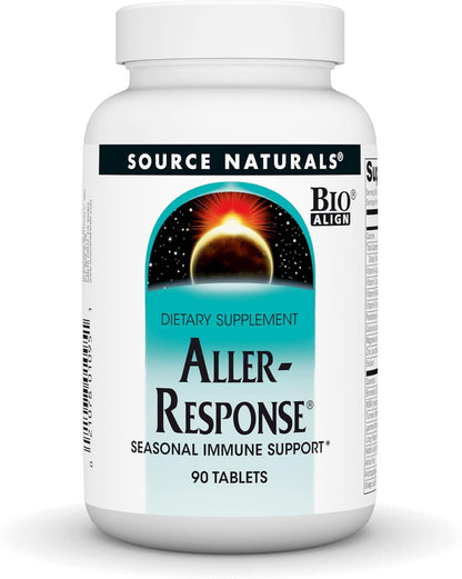 Source Naturals Aller-Response – Seasonal Immune Support – 90 Tablets