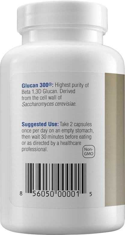 Transfer Point Beta 1,3D Glucan 100 mg Immune Support Supplement, 60 Capsules