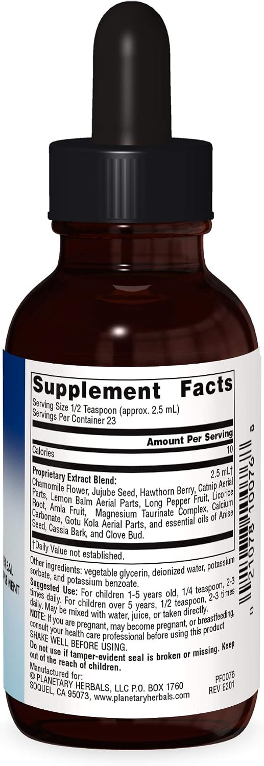Planetary Herbals Calm Child – Herbal Syrup for Calm, Focussed Attention – 59 ml - görsel 3