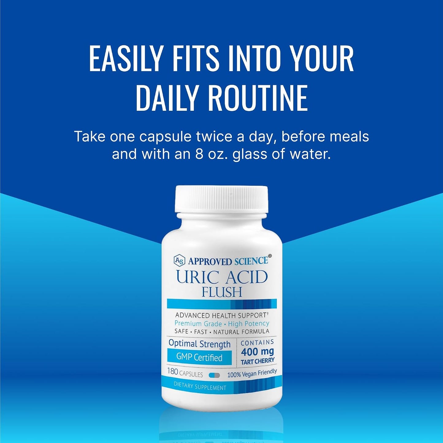 Approved Science Uric Acid Flush Supplement - Tart Cherry, Turmeric, Milk Thistle - Joint Support and Active Mobility - Made in USA - Vegan - 180 Capsules per Bottle - 6 Month Supply - 2 Bottles - görsel 9