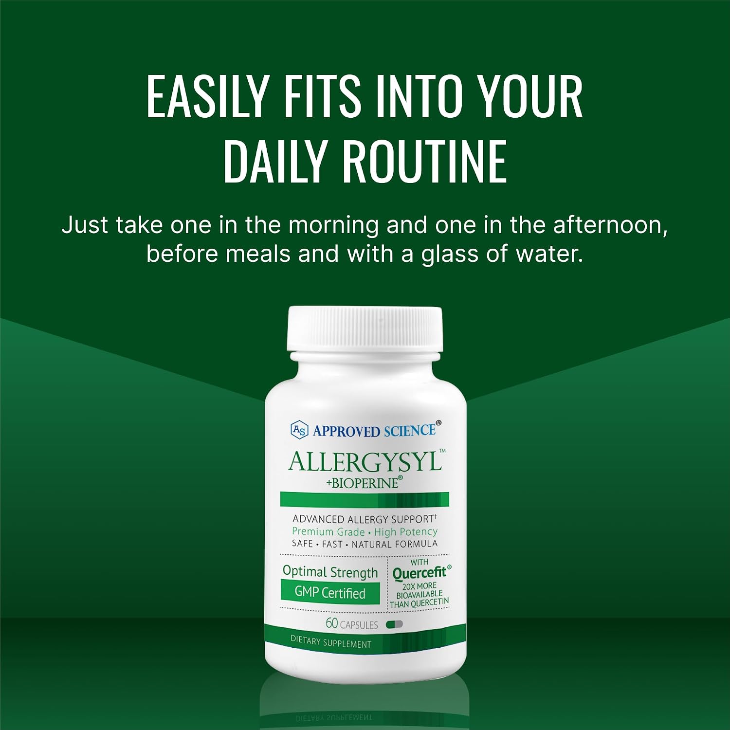 Approved Science Allergysyl – Seasonal Allergy Support Supplement (60 Capsules) - görsel 5