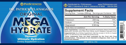 Patrick Flanagan's Mega Hydrate Powder (50 g Powder)