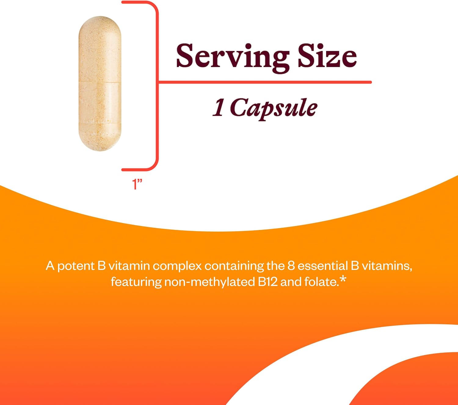 Seeking Health B Complex MF - Vitamin B Complex with Folate, Niacin, & Folinic Acid - Support Energy & Immune System Health with B Vitamins - 100 Capsules - görsel 3