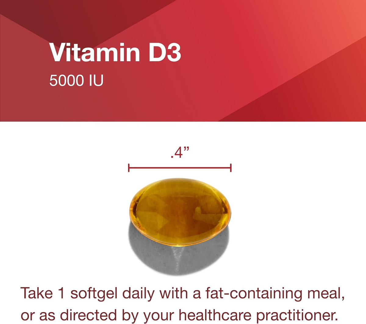 Protocol for Life Balance Vitamin D3 5,000 IU – 120 Softgels - görsel 7