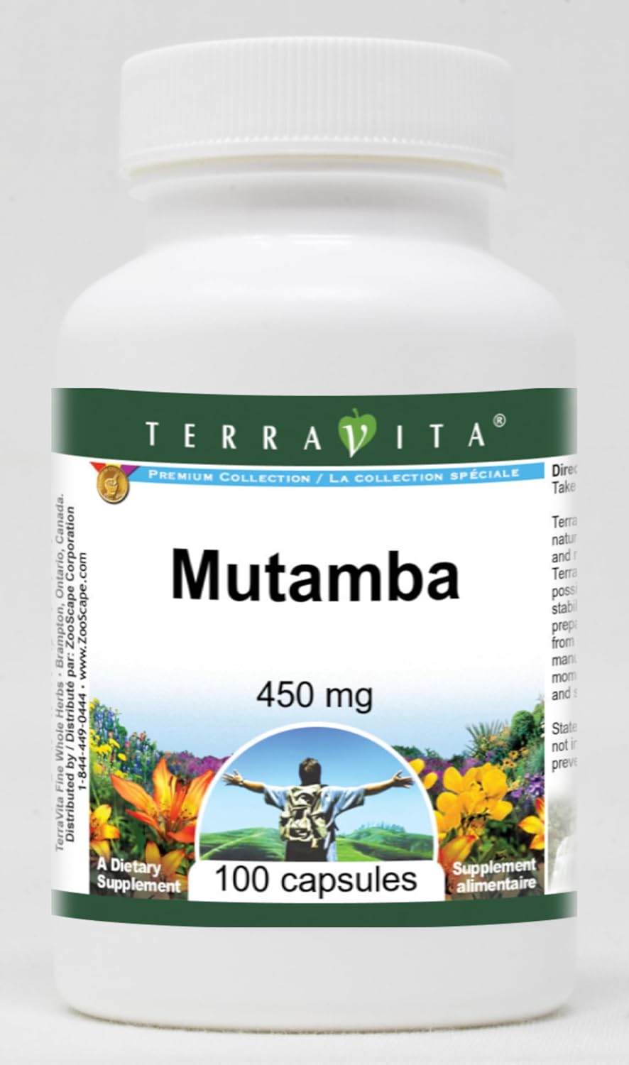 Terravita Mutamba - 450 mg, 100 Capsules - görsel 1
