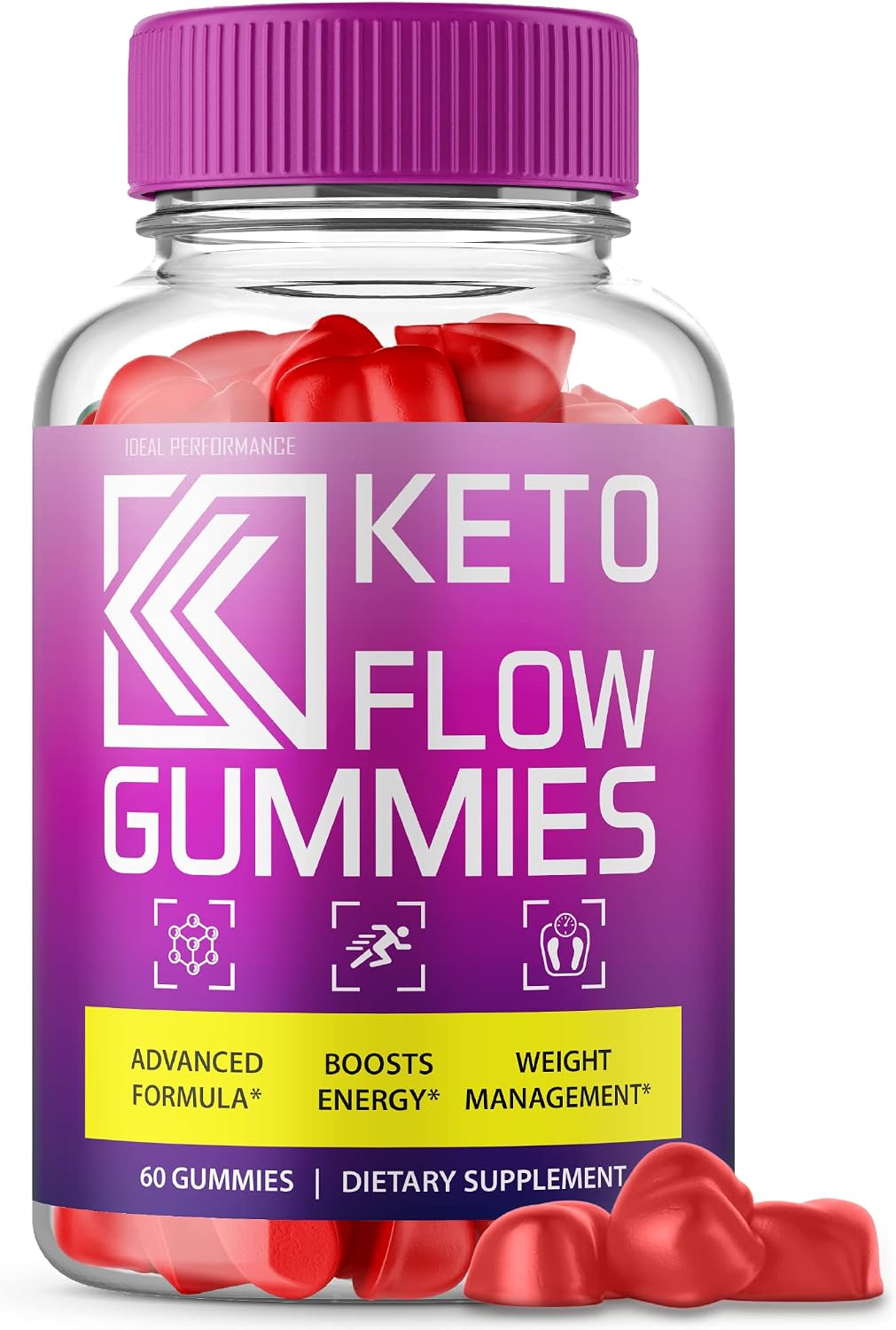 IDEAL PERFORMANCE Ketoflow Gummies - görsel 1