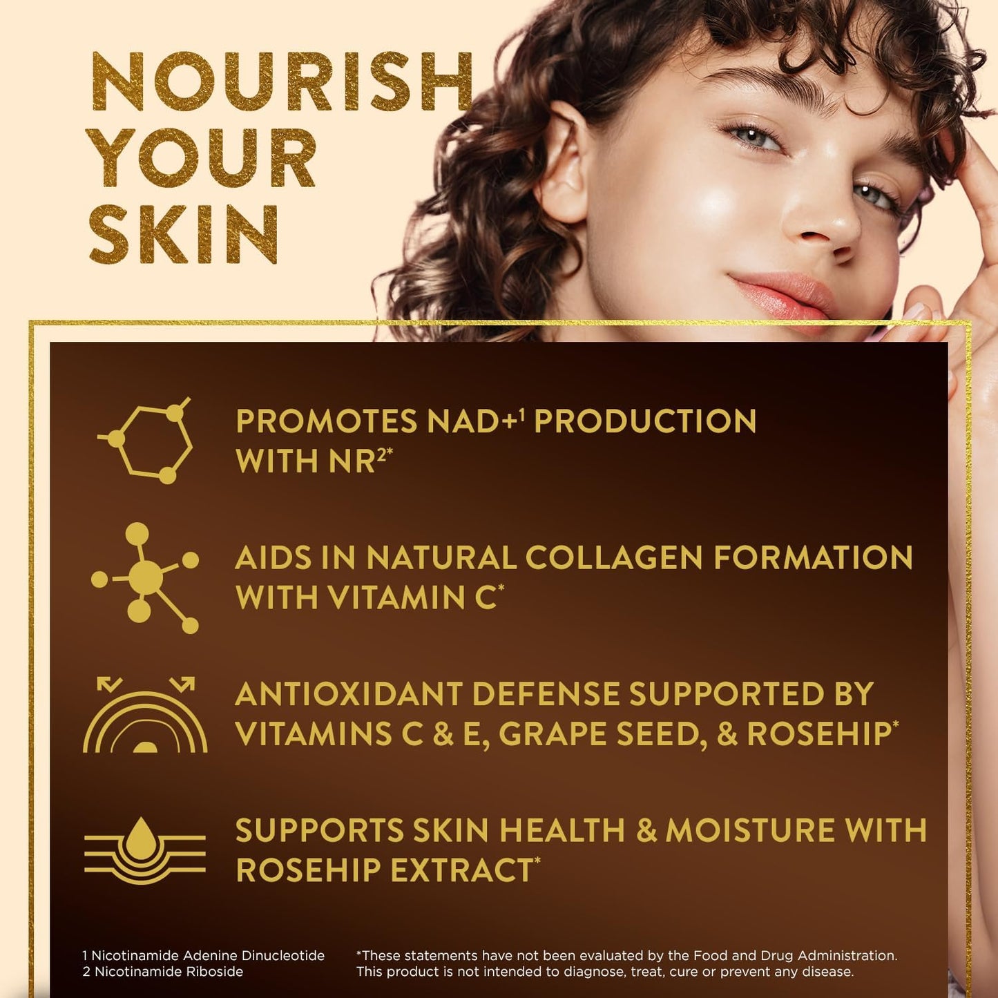 Swisse Plus NAD+ Beauty Restore - NAD+ Supplement with Niagen - 30 Capsules - görsel 2