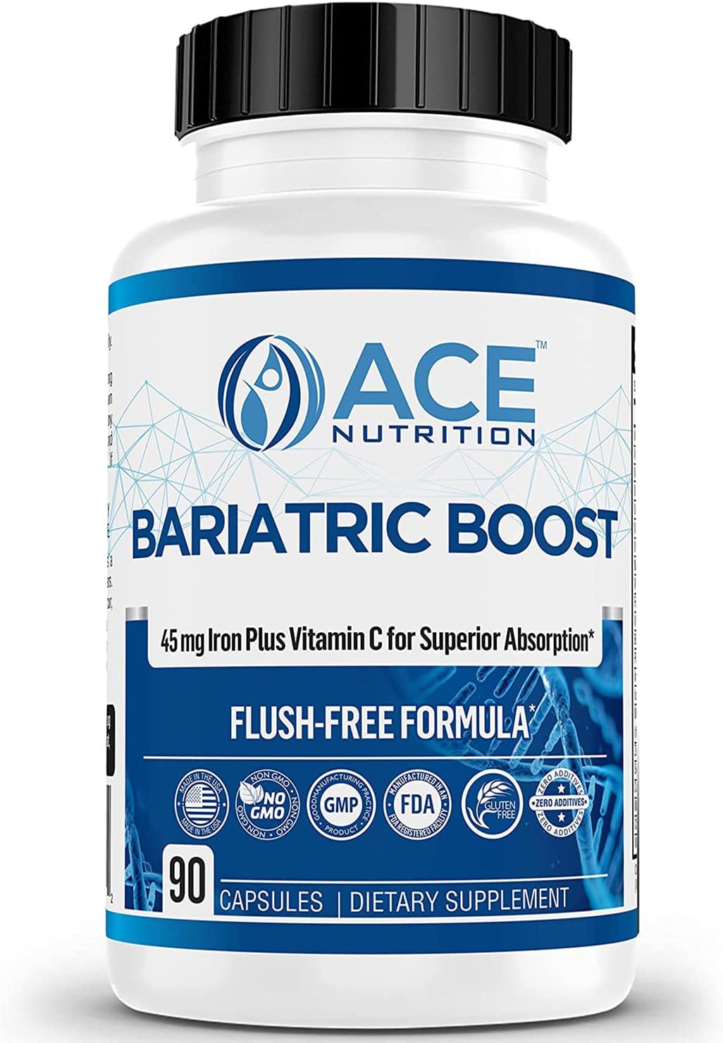 Bariatric Boost One-A-Day Multivitamin – 90-Day Supply with 45mg Iron - görsel 1