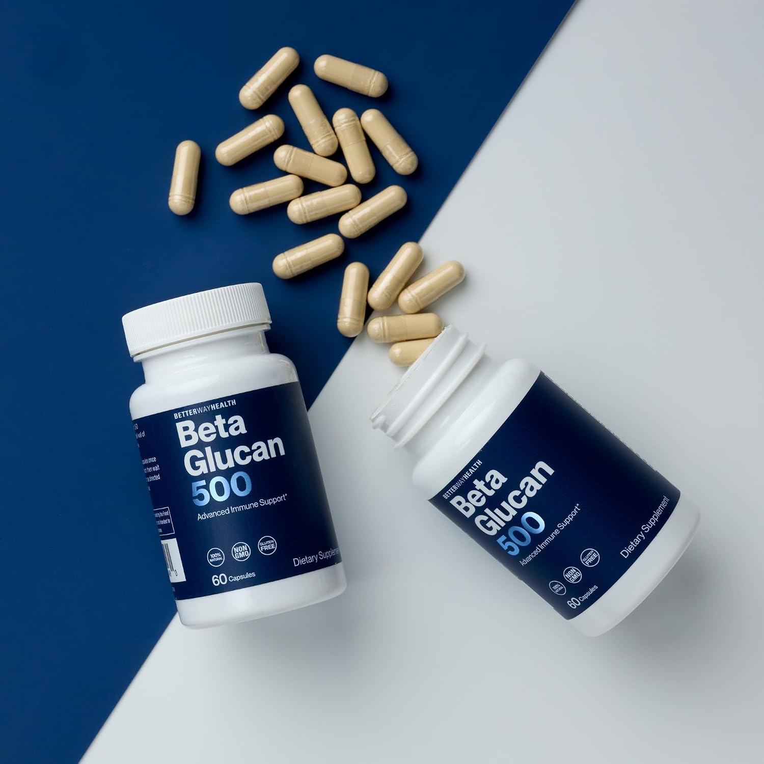 Better Way Health Advanced Immune Readiness Beta Glucan 500 – 500mg, 60 Capsules - görsel 8