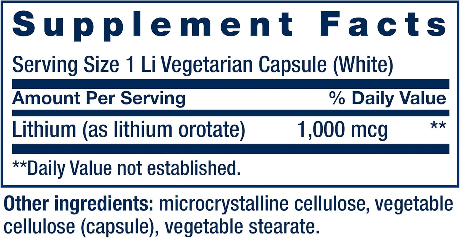 Life Extension Memory Protect – Dual-Action Memory Support with Lithium and Colostrinin, 36 Capsules - görsel 4