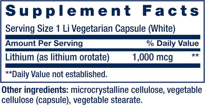 Life Extension Memory Protect – Dual-Action Memory Support with Lithium and Colostrinin, 36 Capsules