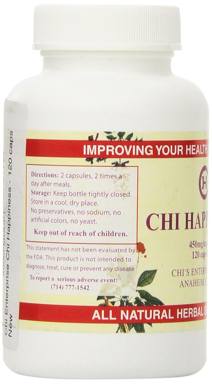 Chi Enterprise Chi Happiness – 120 Capsules, 450mg - görsel 2