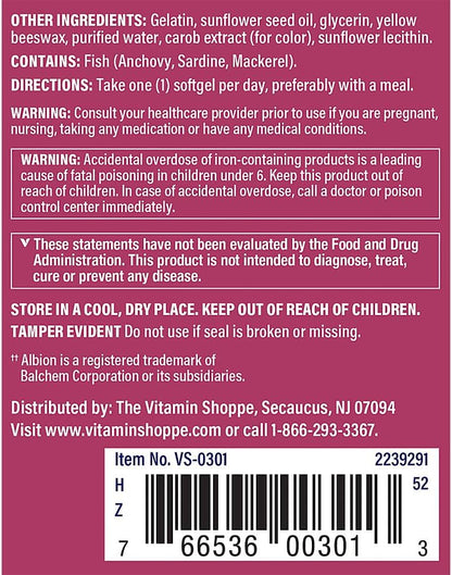 The Vitamin Shoppe One Daily Prenatal Multivitamin with DHA