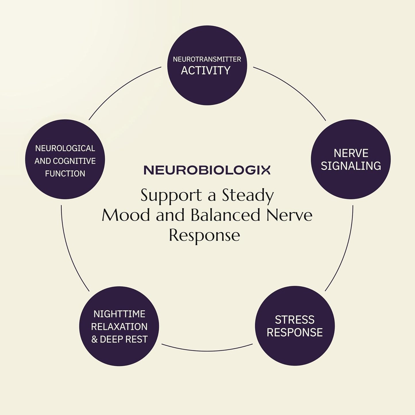 Neurobiologix Neuro Calm & Rebalance – L-Theanine, Magnesium, Zinc & Kava Kava Complex for Calm Mood and Stress Support - görsel 8