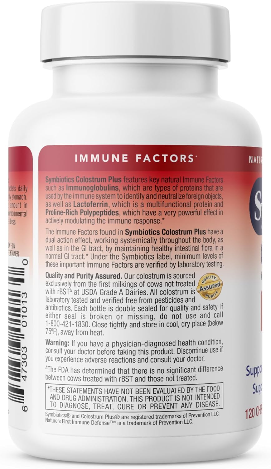 Symbiotics Colostrum Plus Chewables - görsel 7