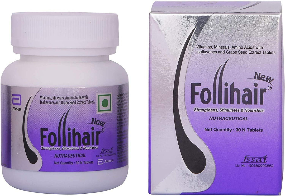 Satisfactory Nation Pack of 2 Follihair 30 Tablets Each Pack - görsel 1