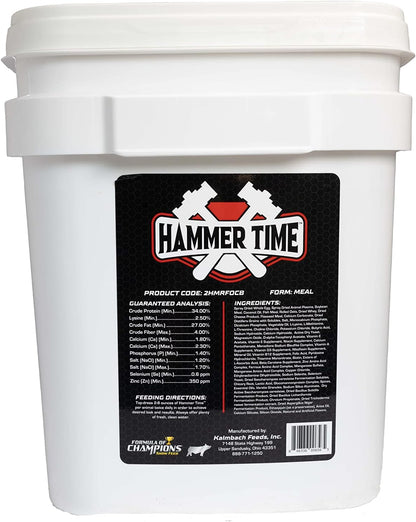 Hammer Time Nutritional Supplement for Show Pigs, 11.3 kg Bucket
