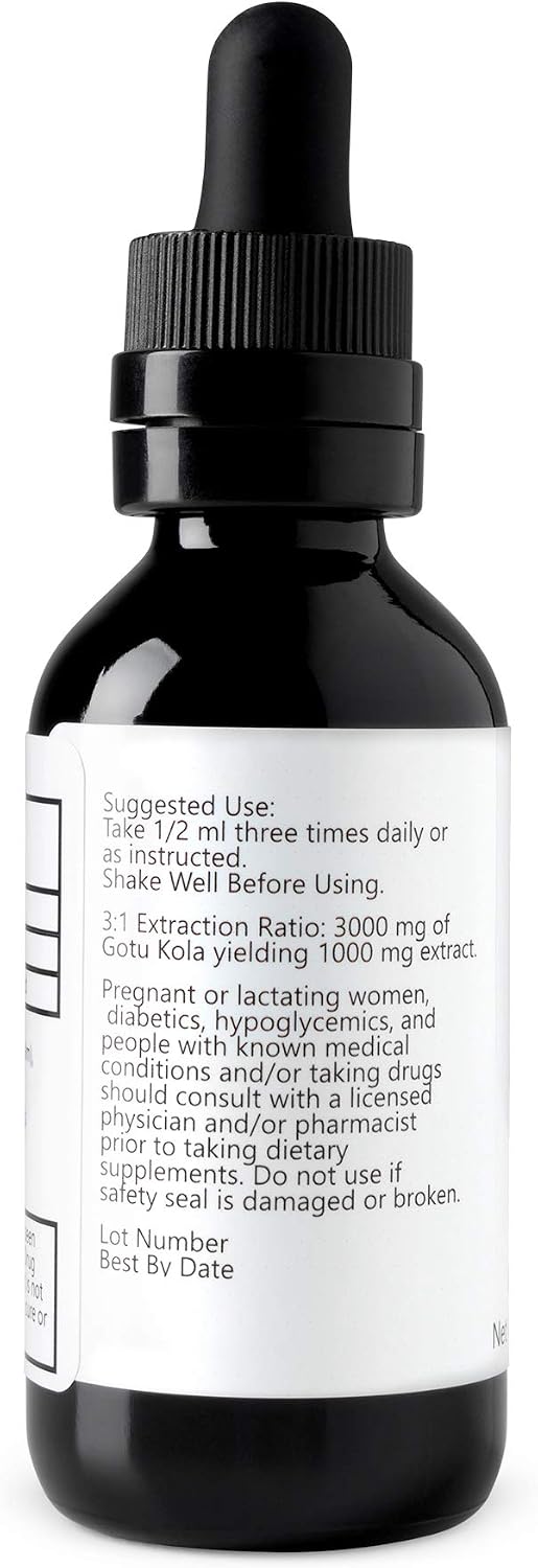 Greenbush Gotu Kola | Centella asiatica | Liquid Extract 60 ml - görsel 4