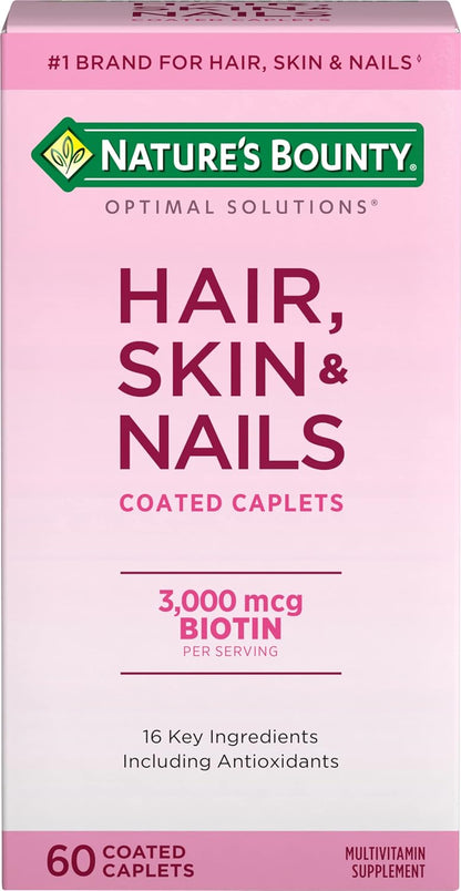 Nature's Bounty Hair, Skin and Nails Caplets (60 Caplets)