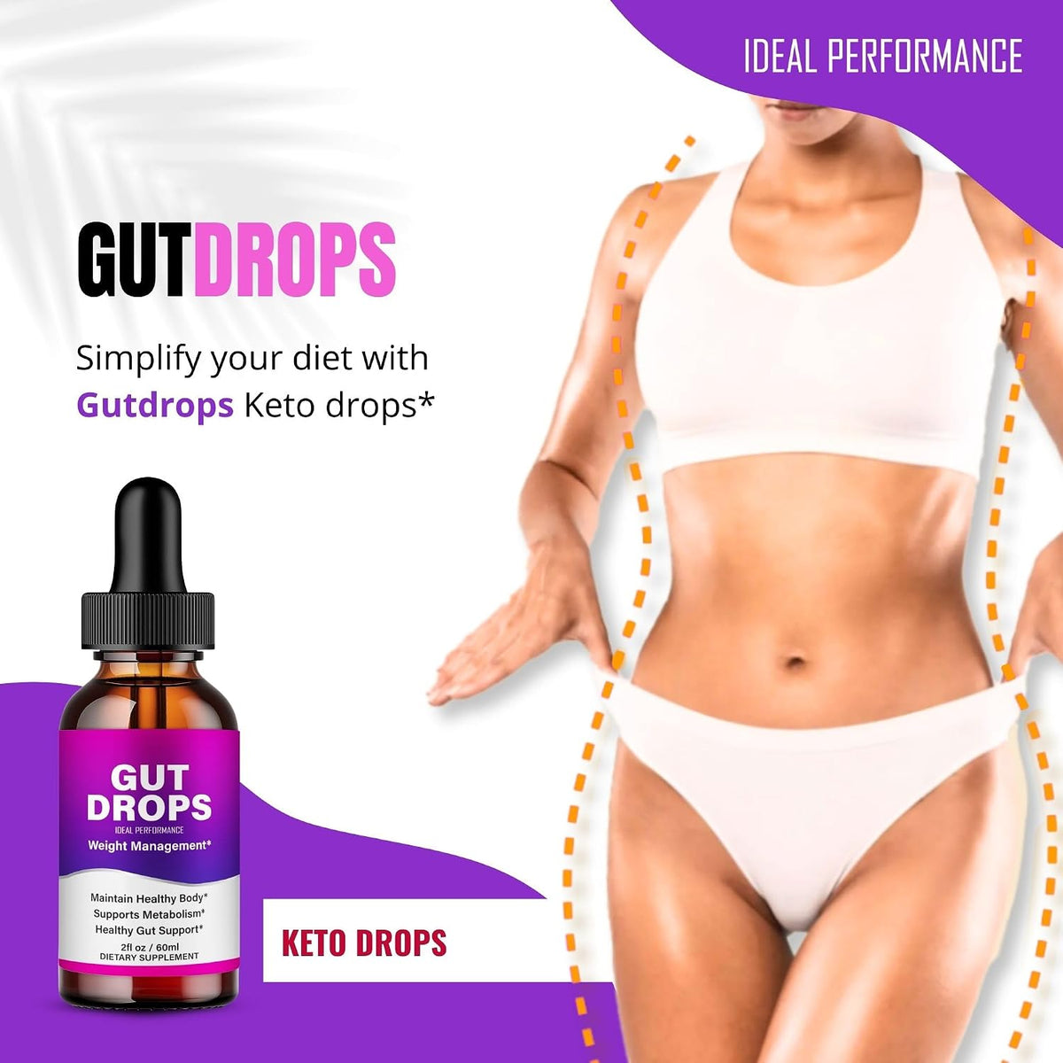 Gut Drops, Official GutDrops Supplement Liquid Droppers – Maximum Strength, All Natural Liquid Formula - görsel 6