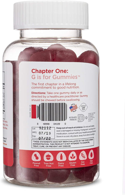 Zahler Chapter One Biotin Gummies - Hair, Skin and Nails Fortifying - 60 Gummies