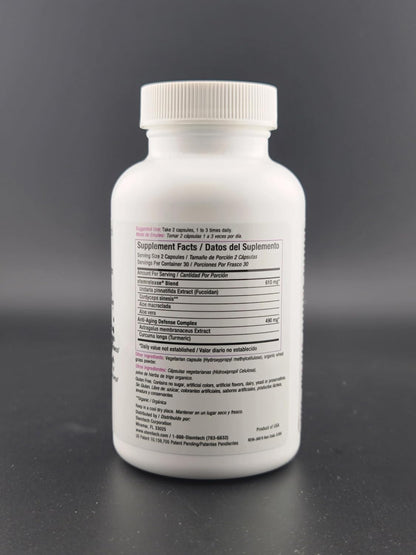 Stemrelease3™ Cutting-Edge Stem Cell Nutrition for Natural Renewal and Youthful Vitality, Exclusive Blend for Enhanced Telomere Health 60 Capsules (3-Pack)