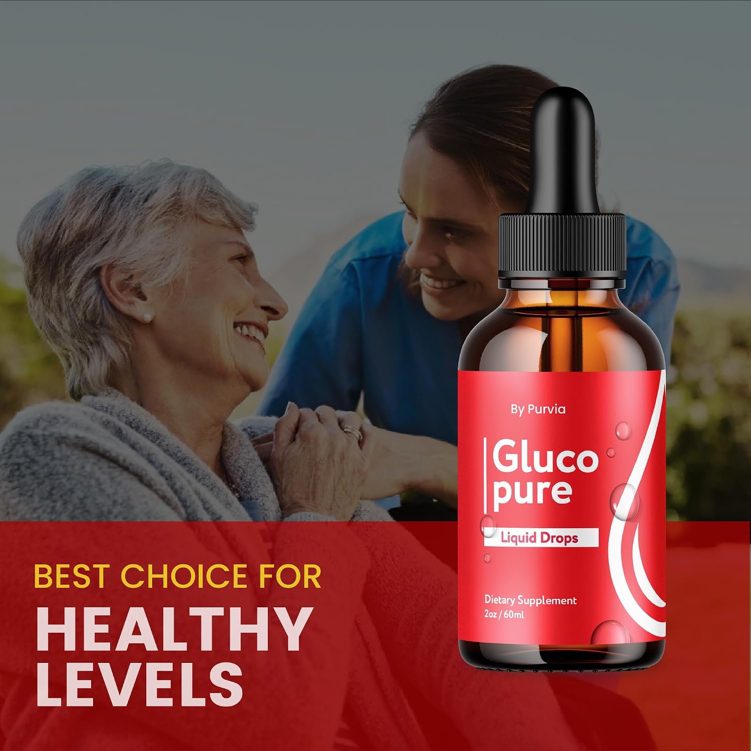 Gluco Pure Liquid Drops - Advanced Formula Supplement (2-Pack) - görsel 5