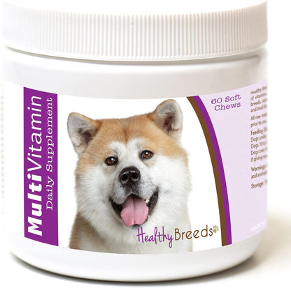 Healthy Breeds Akita Multivitamin Soft Chews 60 Count