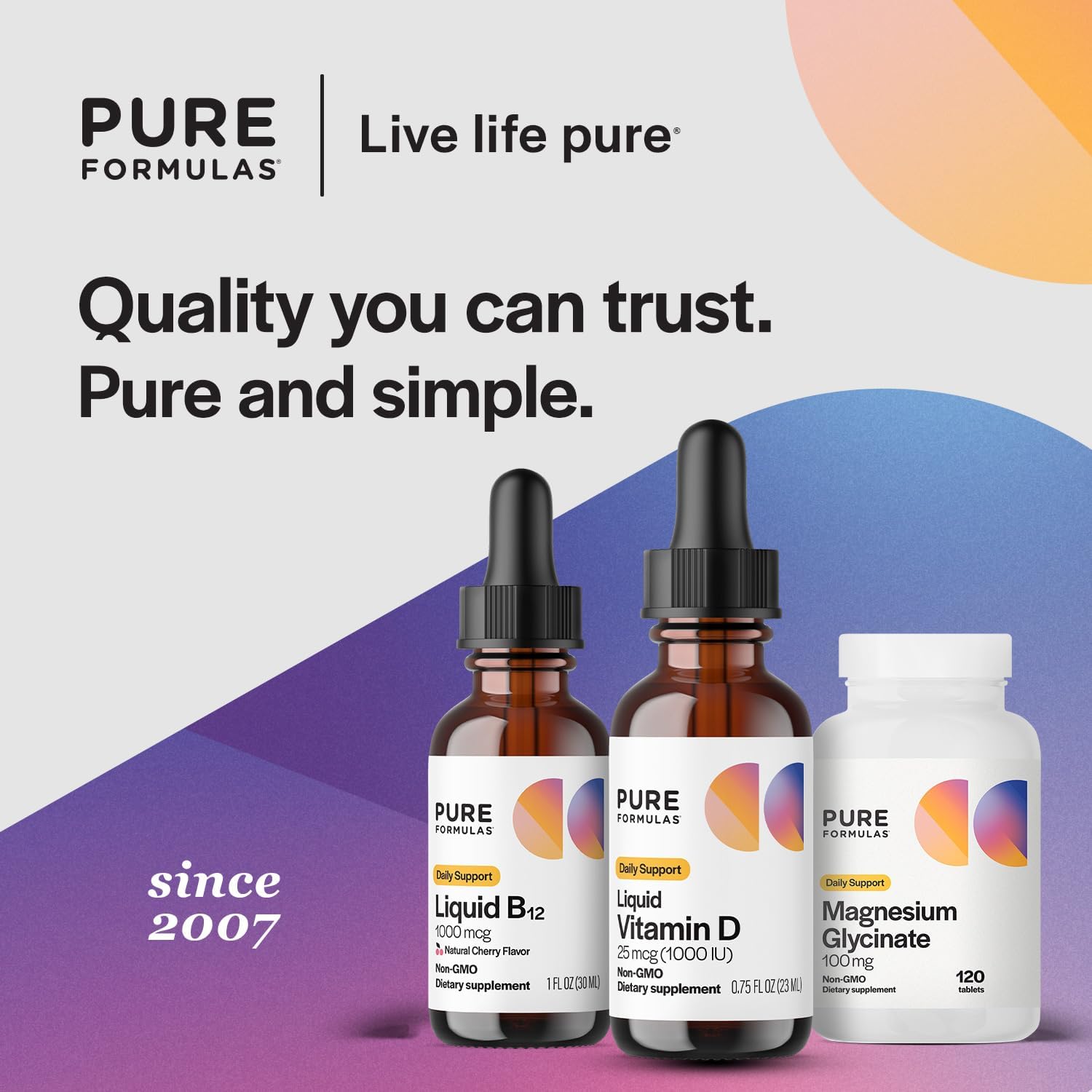 PureFormulas Liquid Vitamin D3 1000 IU Drops - Non-GMO, Vegetarian, 22 ml - görsel 6