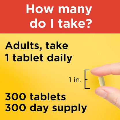 Nature Made Extra Strength Vitamin C 1000 mg Tablets, 300 Tablets