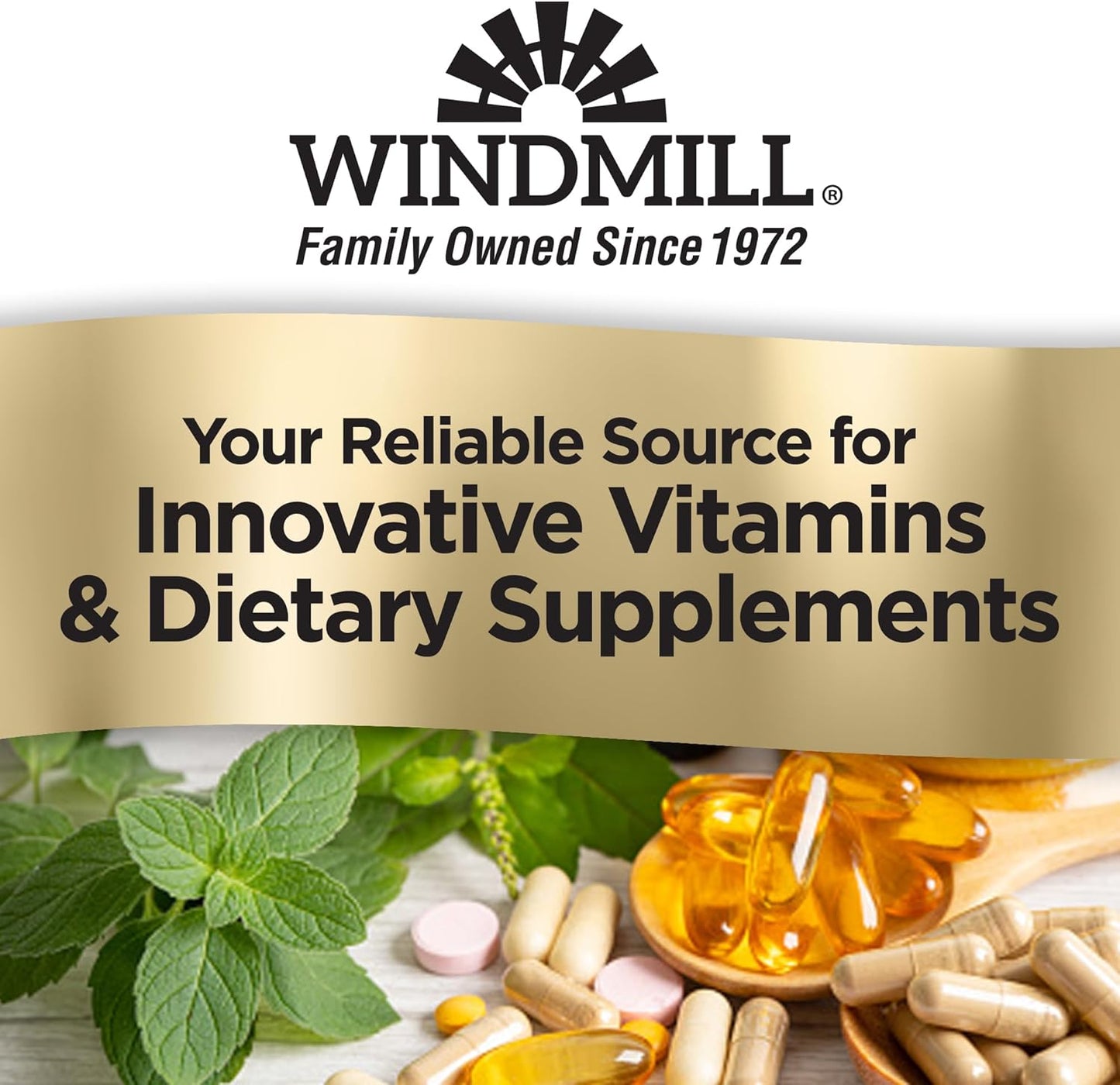 Windmill Vitamin C 500 mg with Rose Hips and Bioflavonoids, Chewable Tablets, 50 Tablets - görsel 5