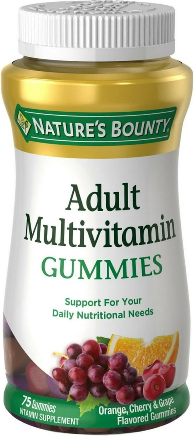Nature's Bounty Adult Multivitamin Gummies, 75 Gummies - görsel 2