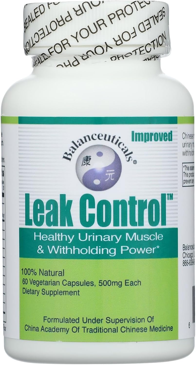 Leak Control Food Supplement - 500 mg Herbal Capsules, 60 Capsules - görsel 1