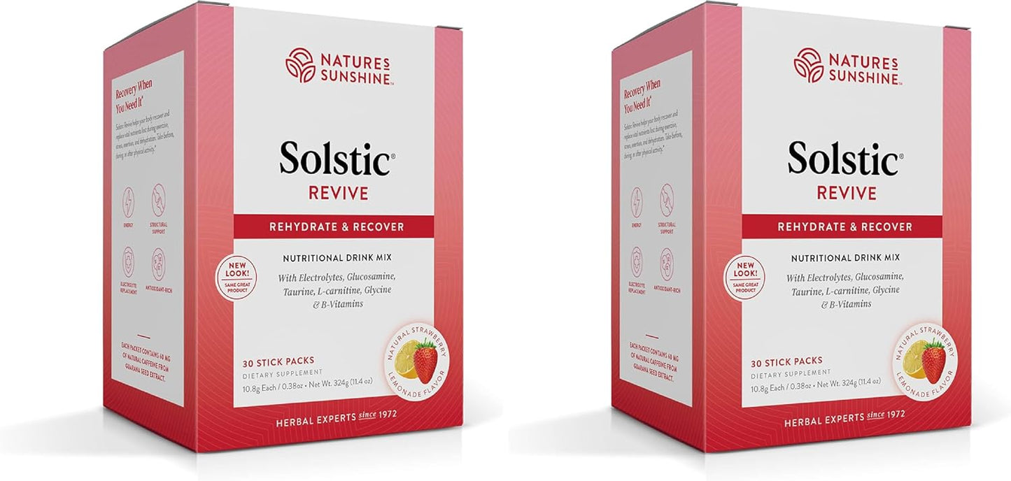Nature's Sunshine Solstic Revive – Post Workout Recovery Drink (30 Packets) - görsel 8