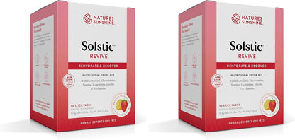 Nature's Sunshine Solstic Revive – Post Workout Recovery Drink (30 Packets)
