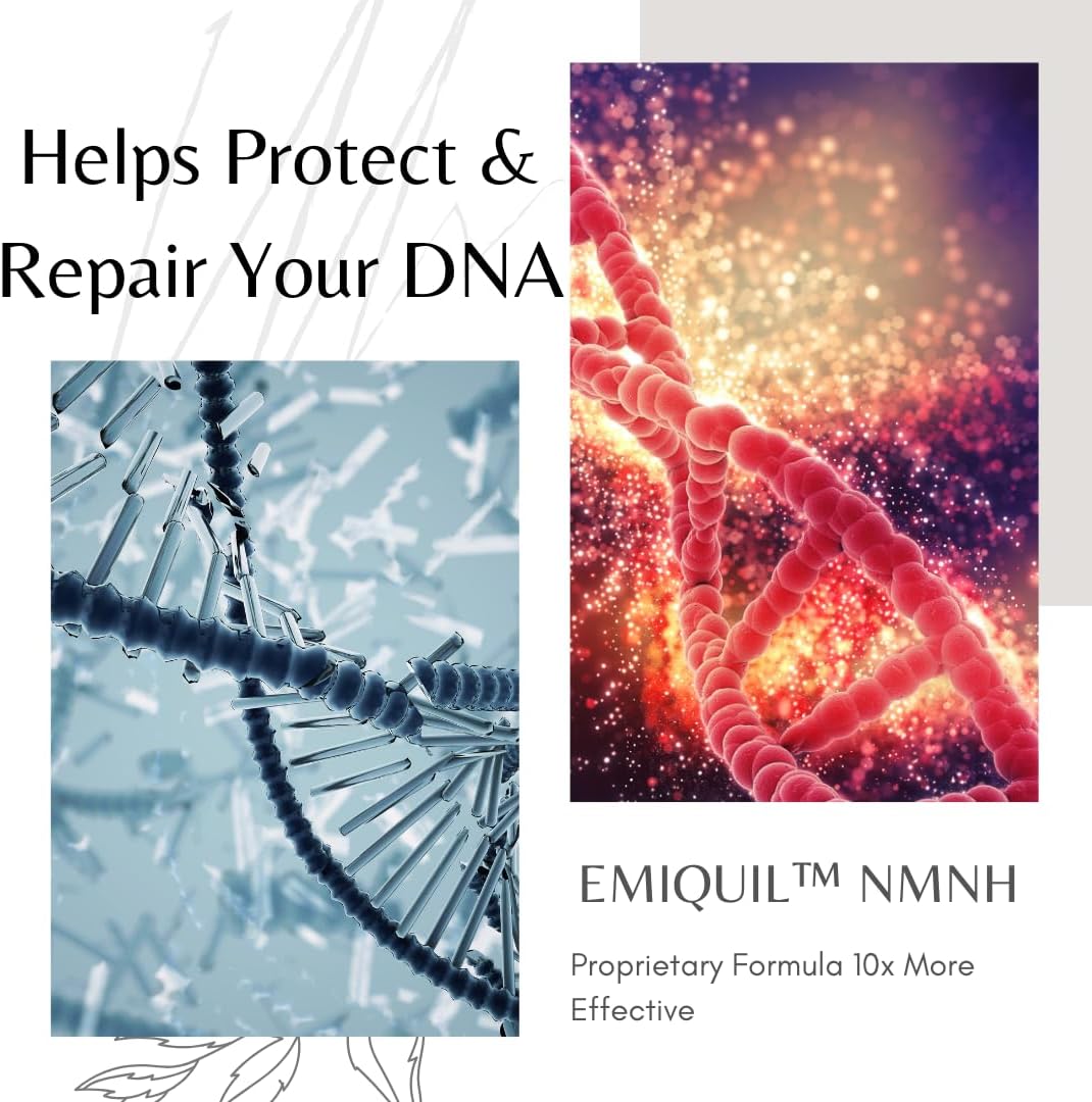 BioImmune Emiquil™ Liposomal NMNH, 500mg – NAD Supplement (NMN Alternative) - görsel 4