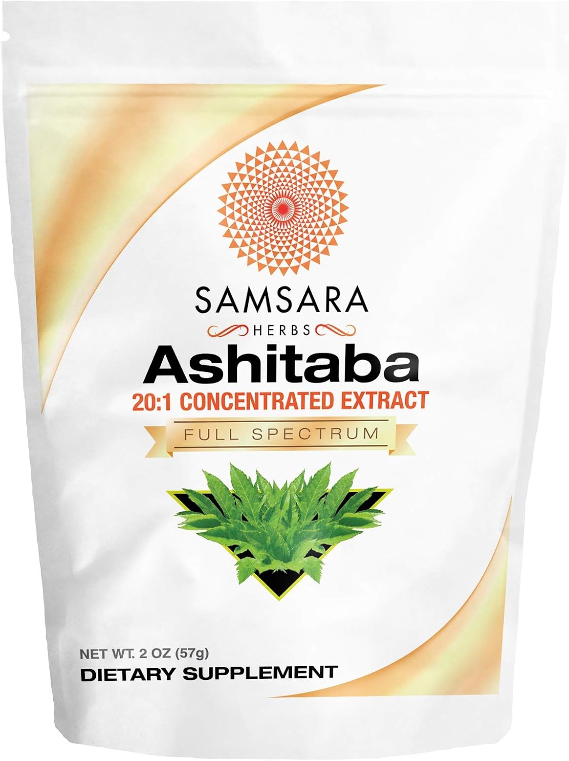 Samsara Herbs Ashitaba Extract Powder (57g) 20:1 Concentrated Extract - görsel 1