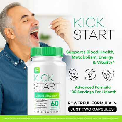 Kick Start Glyco Optimiser Capsules (60 Capsules)