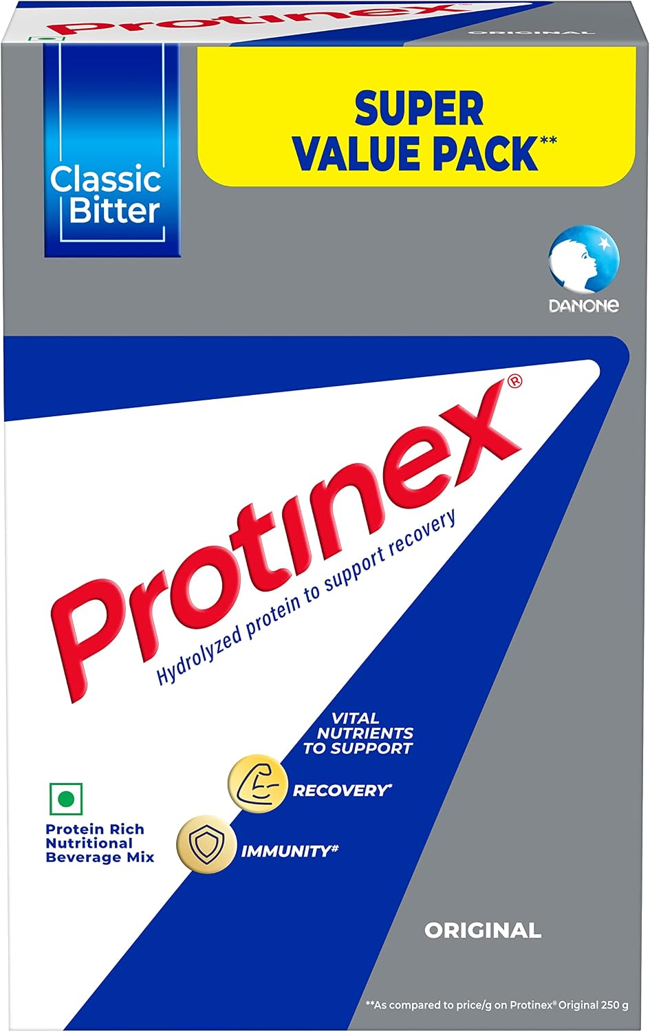 Protinex Original Health and Nutritional Drink - High Protein Powder with 17 Essential Vitamins and Minerals - görsel 1