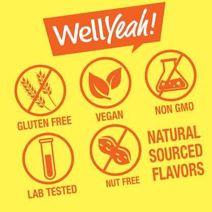 WellYeah Vitamin D3 5000 IU (125 mcg) Extra Strength Gummies - for Bone Health, Immune Support, Teeth - Non-GMO, Gluten-free, Nut Free, Vegetarian - Strawberry Flavour - 60 Gummies