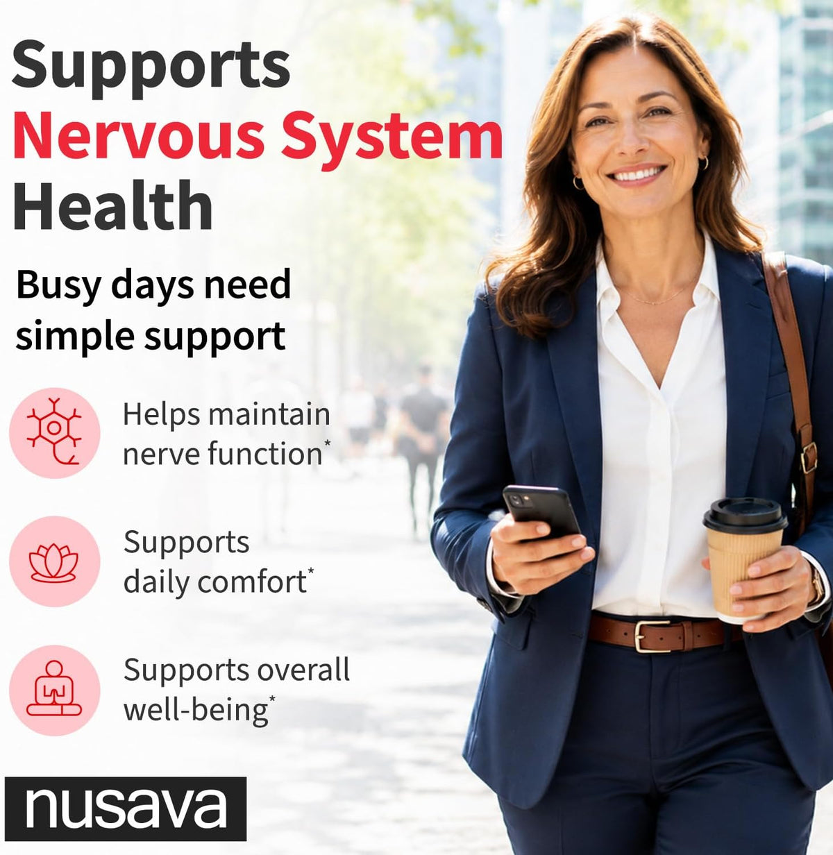 NUSAVA (2 Pack) Vitamin B12 Liquid Drops with B6, B1, Niacin & Folate — B12 Sublingual Vitamin B Complex, Methylcobalamin 5000 mcg, for Energy, Brain & Heart Support, Raspberry Flavour, 80 Servings - görsel 4