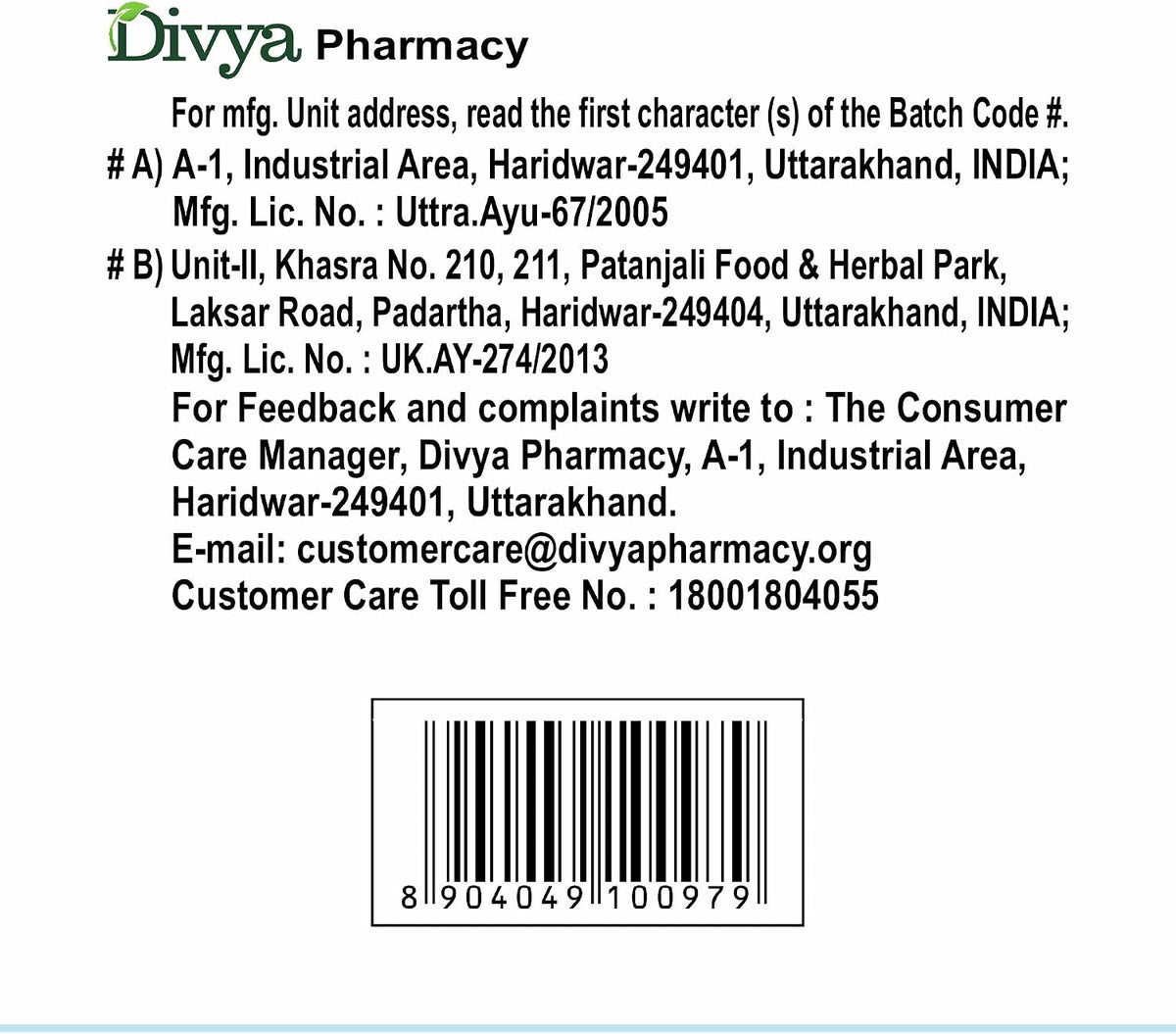 Patanjali Divya Lipidom 60 Tablets - görsel 5