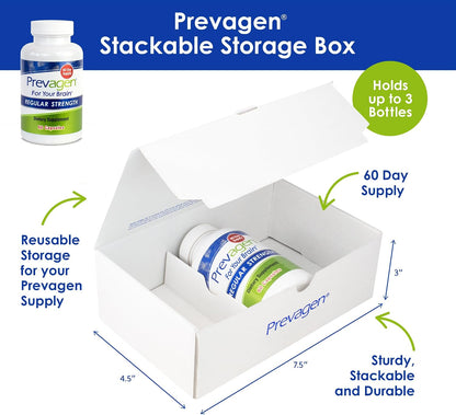 Prevagen Regular Strength - 60 Capsules (2 Month Supply) | Cognitive Support with Apoaequorin & Vitamin D3