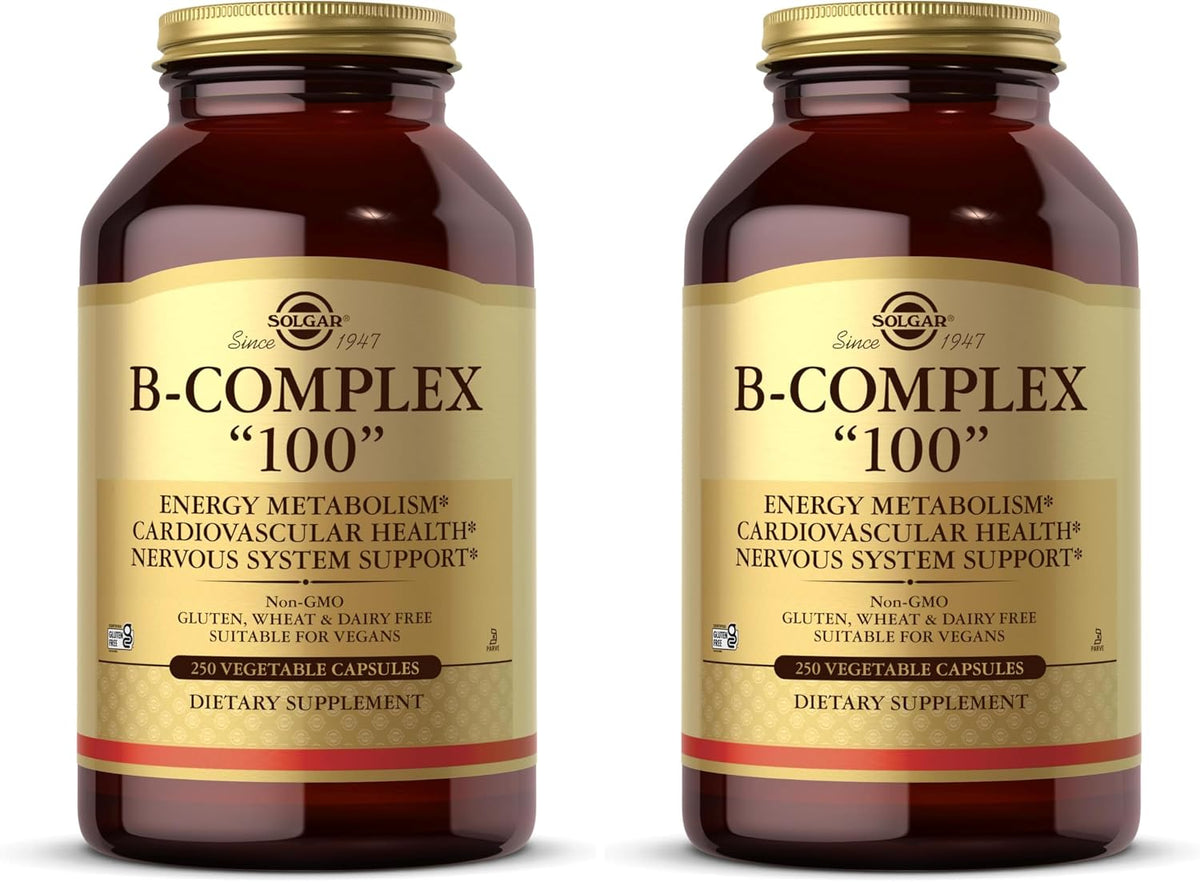 Solgar B-Complex 100 - 250 Vegetable Capsules - görsel 7