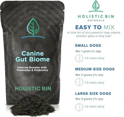 Holistic Bin Canine Gut Biome Blend - Plant-Based Dog Food Topper (50g)
